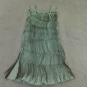 Wingate Dress Green Blue Brown Pleated Mini‎
